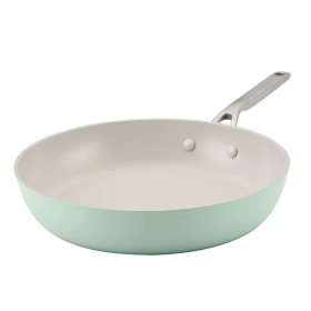 Hard Anodized 12.25" Nonstick Ceramic Frying Pan - Pistachio